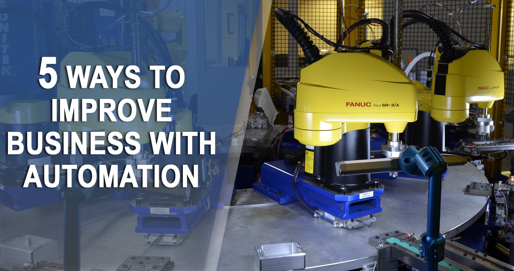 FANUC robot improves industrial process through automation